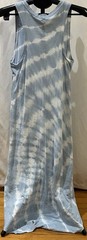 NWT Z Supply Blue/White Tie Dye Dress