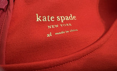 Kate Spade New York XL Red Short Sleeve Dress Aline Beautiful