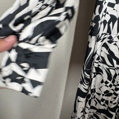 Future Collective Medium Kahlana Barfield Brown Midi Dress White Black Marble