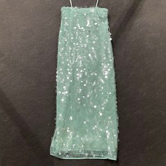 STAUD Casey Sequined Strapless Maxi Dress Women&rsquo;s Size 8 Mist