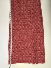 90s Red Patterned Dress #vintage