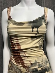 NWOT Silence + Noise Jordyn Asymmetrical Cross-Back Mini Dress XS