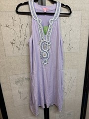 Lilly Pulitzer Valli Soft Shift, Light Lilac Verbena, Size L