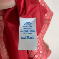 Boden Coral Broderie Lace Sheath Dress Size 4R US 8R UK Cotton Eyelet