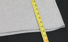 Lands End Hoodie Dress Womens Large Gray Sweatshirt Pullover