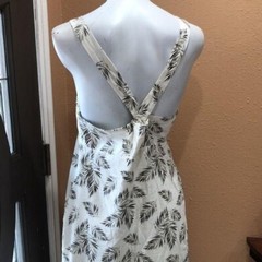 By together beige leaf dress