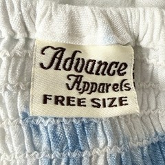 Advanced Apparel Cotton Handkerchief Hem Dress OSFM Smocked Boho Festival