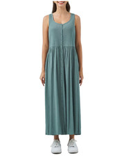 Frye Women&rsquo;s Easy Button Front Sleeveless Dress-Size Small-Color: Trooper-NWT