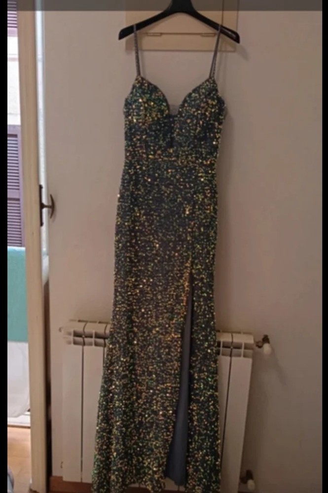 Sequin Evening Dress