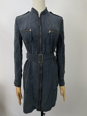 Women Marc Jacobs Dress Navy Silk 34 / XS / 42