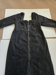 Future Collection KAHLANA BARFIELD BROWN JEAN DRESS SIZE 16-18W