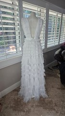 NWT Blithe LA Maxi Dress White L