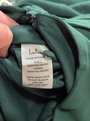 Lulus Talk About Divine Backless Maxi Dress Womens Hunter Green Plunging V-Neck