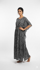 Kaftan Dress Beach Cover Boho Gown Hippie Women Plus Size Kaftan SD029