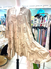 100% cotton dress, made in India