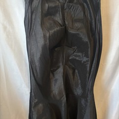 Trumpet Mermaid Style Prom Dress Long Black & Nude size 21 Blonde Nights Flaw