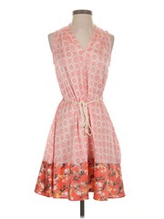 Peter Som For Design Nation Women Orange Casual Dress XS