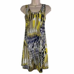 Lace Shift Dress Women&rsquo;s XS Sleeveless Above Knee Lightweight Stretch Jersey