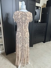 Pisarro Nights Formal Beaded Sequin Embroidered Gown 6