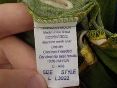 Hawaiian Moon Sundress Womens SZ L Forest Green Spaghetti Strap Zipper Back NWT