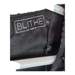 Blithe LA NWT Small LBD Tassle and Lace