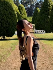 Lovers and Friends Black Floral Tie Backless Maxi Evening Dress
