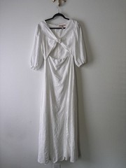 Anthropologie Hutch Eyelet Cutout Maxi Dress