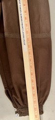 Free People Short Cotton Brown Dress, M, Side Pockets, New With Tags