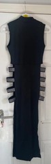 Ladies Daring Split Black Cocktail/Party Dress Size 8-10 BNWT