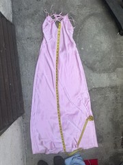 Zara Bow Back Lave Long Sexy Dress