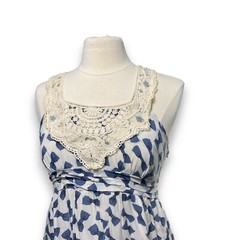 Forever 21 Tie-Back Bow Print Mini Dress