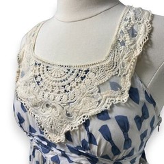 Forever 21 Tie-Back Bow Print Mini Dress