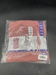 New Member&rsquo;s Mark Women&rsquo;s Soft Sand-Washed Short Sleeve Dress Size XXL Pink *