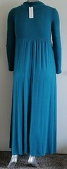 NWT MOTHER BEE MATERNITY COWL NECK EMPIRE WAIST MAXI DRESS Size S Long Sleeve