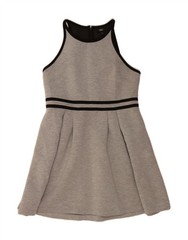 MOSSIMO Womens Big & Tall Sleeveless A-Line Dress UK 18 XL Grey Polyester DP09