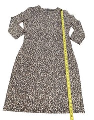 J. Mclaughlin Size Large Sophia Dress Catalina Cloth Geometric Stretch Preppy