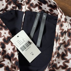 Anthropologie Women&rsquo;s Size Medium Star Print Mock Neck Swing Mini Dress