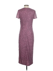 New JS Collections MSRP $298 pink sequin women’s 4 cocktail business dress gown