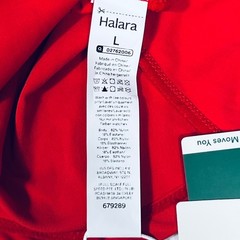 Halara SoftlyZero™ Airy Backless Twisted Active Dress Easy Peezy Red Size Large