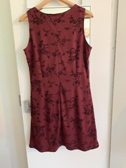 Velvet Motif Mini Dress S-M