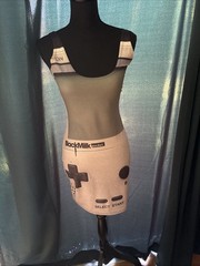Black Milk Clothing Game Boy Mini Bodycon Dress. Sz M. Discontinued