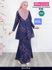 2 sets of Baju Kurung PRE LOVE Long sleeve Modest wear cotton BF Friendly