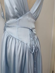 Helsa Silk Celeste Dress