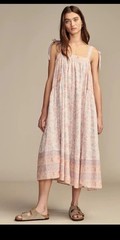 Lucky Brand Women&rsquo;s GRATEFUL DEAD MIDI Dress – NWT – Size Small RARE