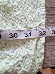 THINGS BETWEEN dress size Small cotton dainty floral green spring