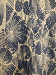 Anthropologie HD in Paris Size 0 “Portia Dress” Floral Blue Knee Length Empire