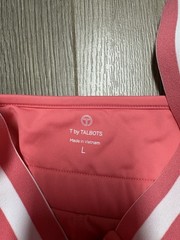 NWT Talbots Performance Interlock Strappy Lined Tennis Dress Coral Size Large