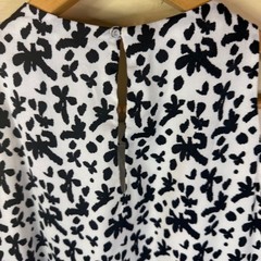BUNDLE MNG (2) Sheath Dress Cherry Red Printed Keyhole Back Size XS/4 Careerwear