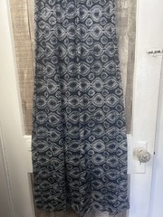 Roxy Brand Strapless Flowing Halter Beach Dress- Size Medium