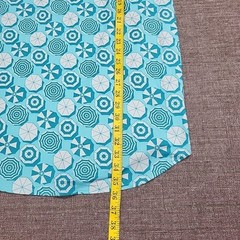 AnyBody Womens Trendy Summer Everyday Lush Jersey Printed Dress Small Size Teal